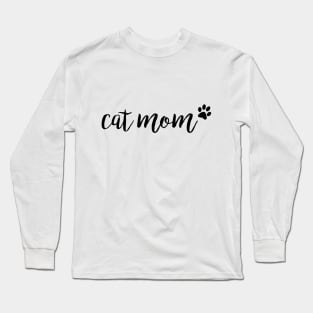 cat mom Long Sleeve T-Shirt